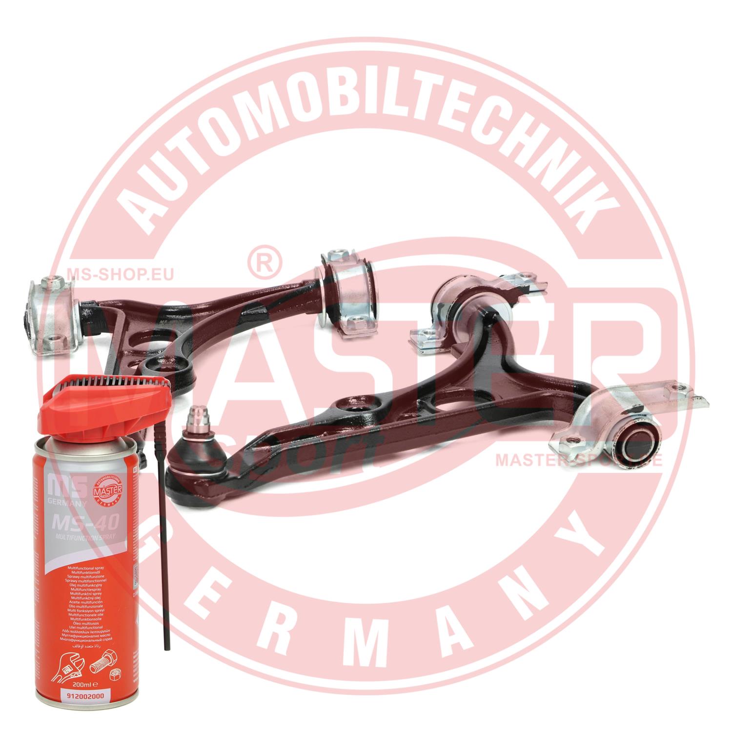 MASTER-SPORT GERMANY 37032-KIT-MSP PROMO Σετ τιμονιού, ανάρτηση τροχών Mπροστινός άξονας δεξιά μπροστινός άξονας Μπροστινός άξον